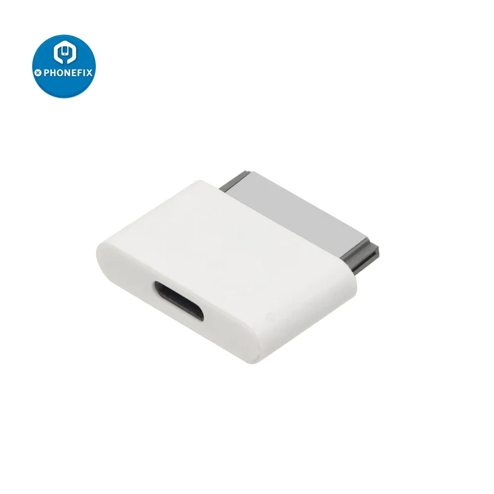 Переходник с разъема 8pin на 30pin Male для iPhone 4 4S iPad 2 3 iPad Touch 3 4 IOS адаптер для 8pin подключения кабеля lightning