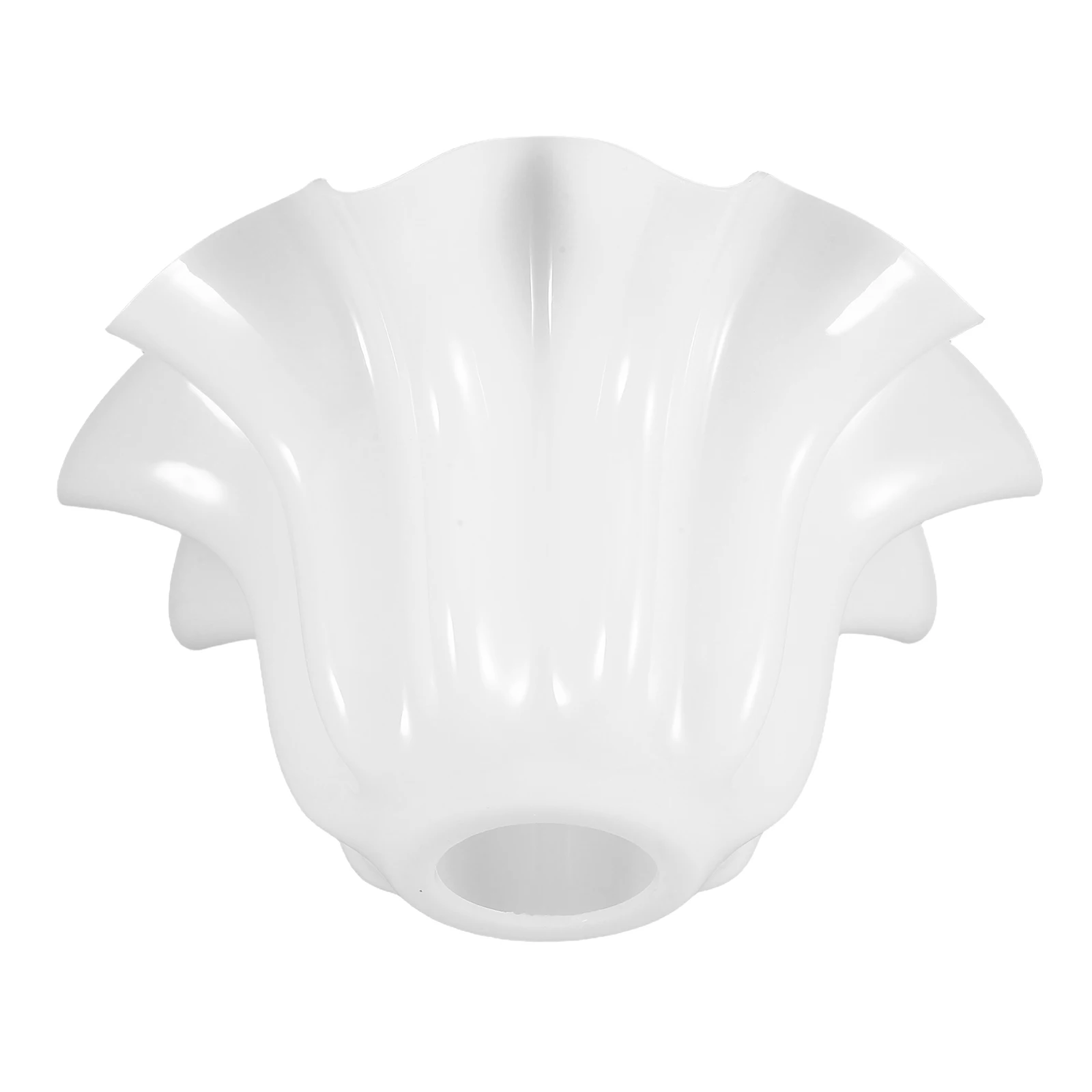 

-Shaped Plastic Lamp Shade Floral Light Lighting Durable Easy Clean Flower Floor Lamp Shade Replacement