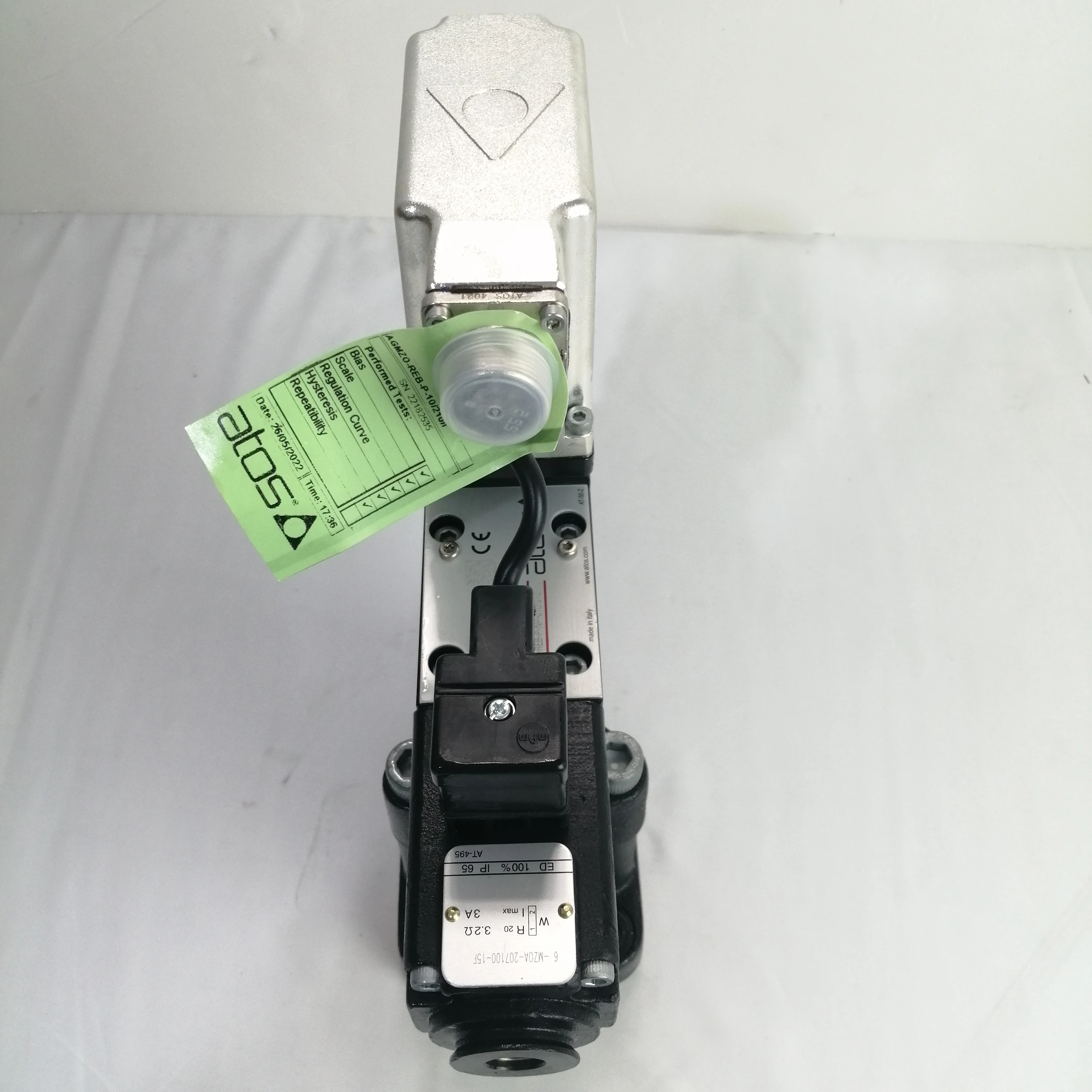 ATOS Proportionale Überdruckventile RZMO-P2-02-REB-P-NP- 010210