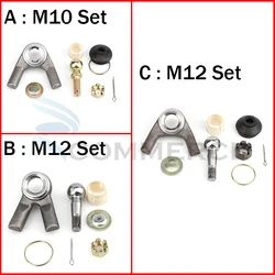 Juego de juntas de bola de brazo oscilante M10/M12, accesorios de soldadura chinos de 110CC-250cc, ATV, UTV, Go Kart, Buggy, Quad Bike, 1 Juego