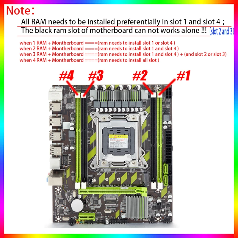 Imagem -04 - Lga 2011 Motherboard Xeon e5 2650 Placa-mãe Ram Cpu Ddr3 Refrigerador para Jogos de pc Mini Itx X79