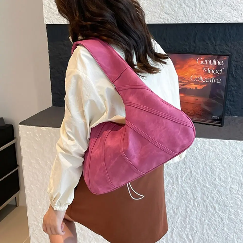

Fashion Shoulder Bag Vintage Hobo Bag Handbag Large Capacity Tote Bag Fashionable Minority Design Crescent Bag Students