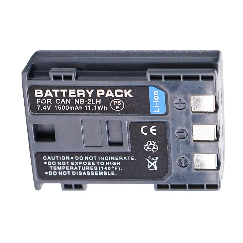 1500mAh NB-2L NB2L NB-2LH NB 2LH NB2LH Digital Camera Battery for Canon 350D 400D G7 G9 S30 S50 S60 S70 S80 MV5i MVX45i MVX40i