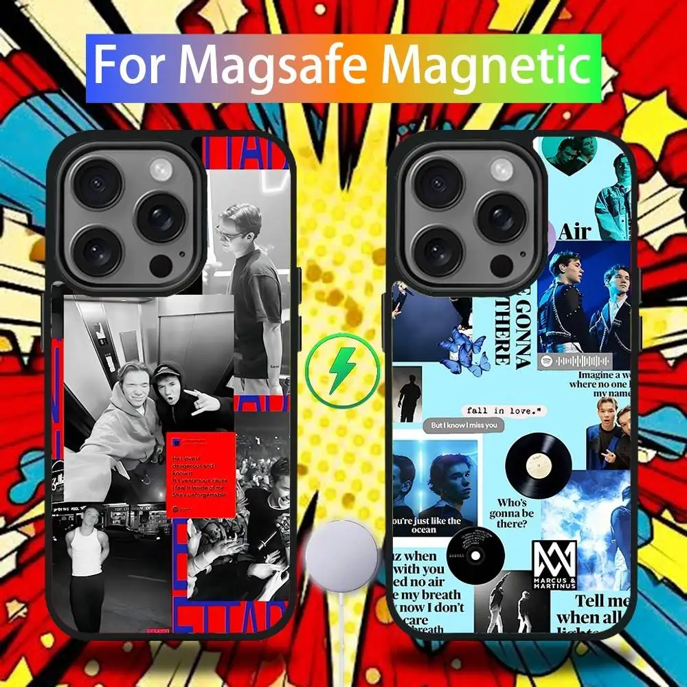 

M-Marcus M-Martinus Unforgettable Phone Case For iPhone 17,16,15,14,13,12,11,Pro,Max,Plus,Mini,SE4,E Magsafe Wireless Charging