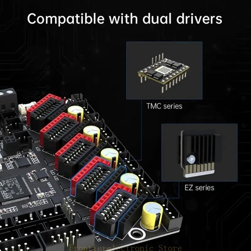 

G8DB SKR 3 EZ 3D Плата управления 32BIT 480MHZ ARM CORTEXM7 STM32H743VI МАЙНКА