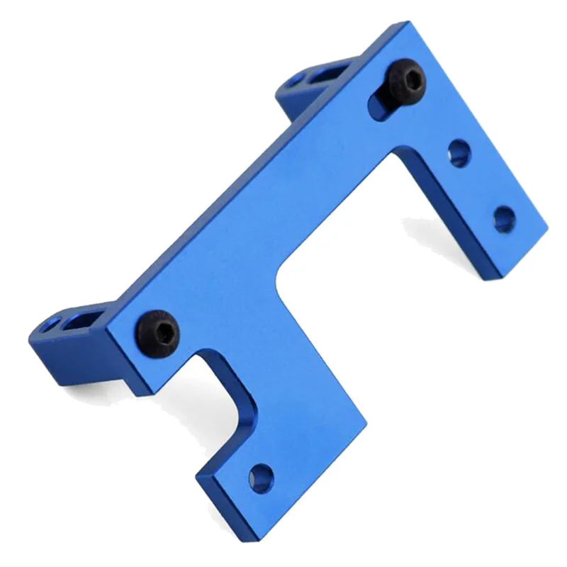 Steering Gear Bracket G-6003 Tractor Beam Hole Metal Accessories for 1/14 Truck RC Car Parts,Blue