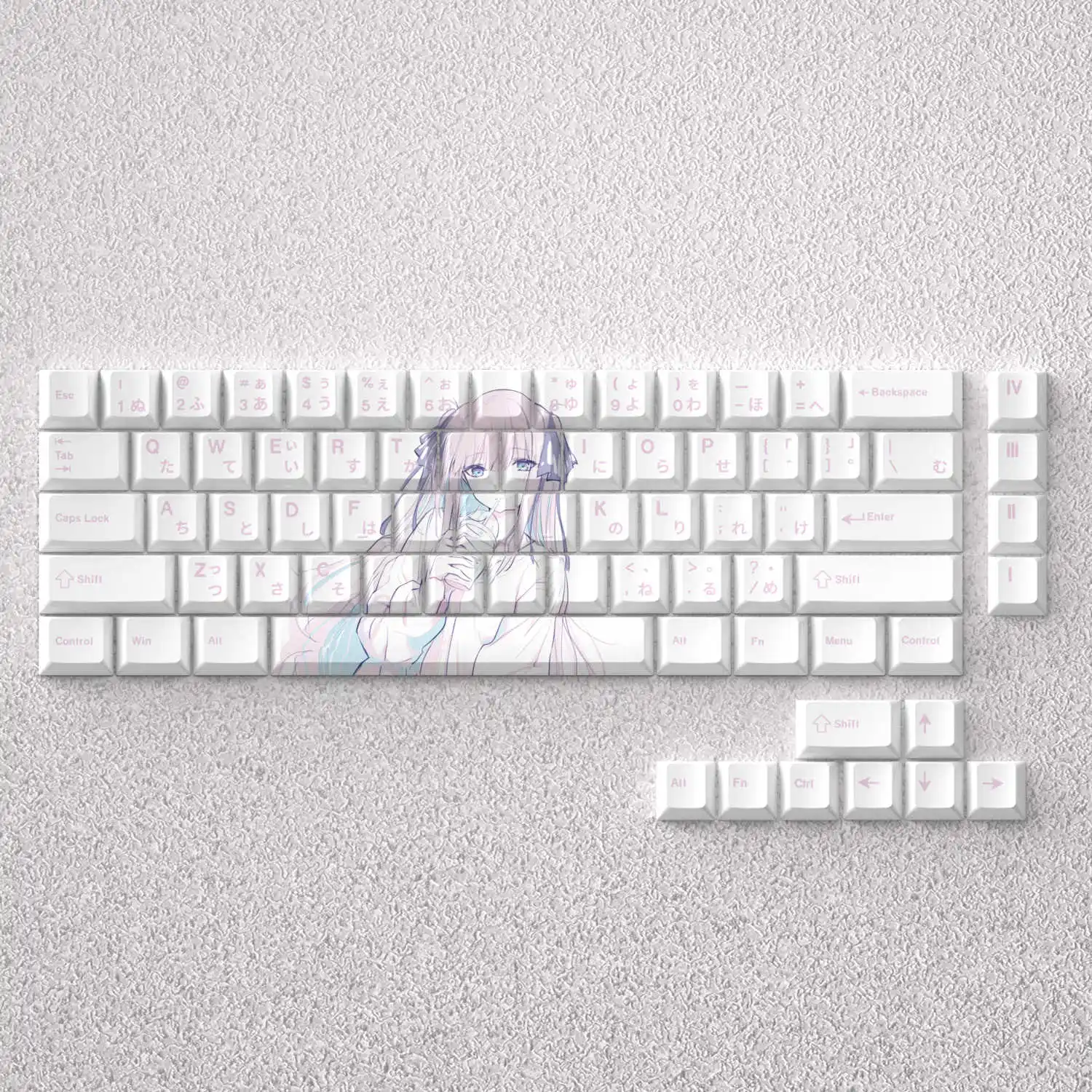 Keycap 2d original PBT adaptable wooting MAGIC MAY from ACE60/68 Mega Lion