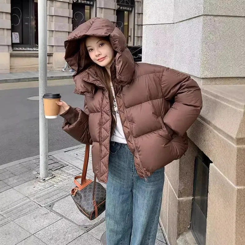 Women's New Arrivals Short Cotton Coat Thickened Fashionable Cotton Jacket Korean Style Loose Fit Stylish Design Cotton Jacket