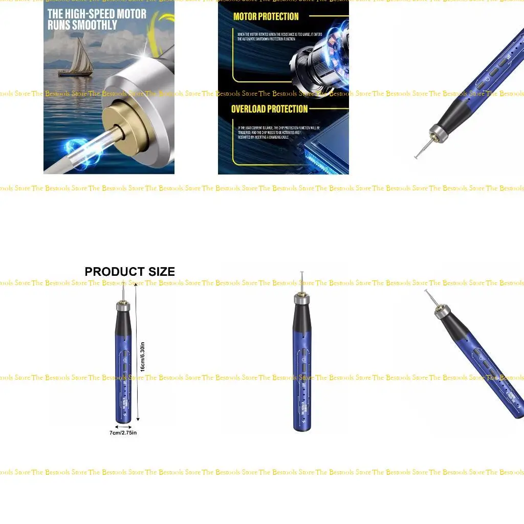 

12pf беспроводная электрическая гравировка пера Полировка пера.