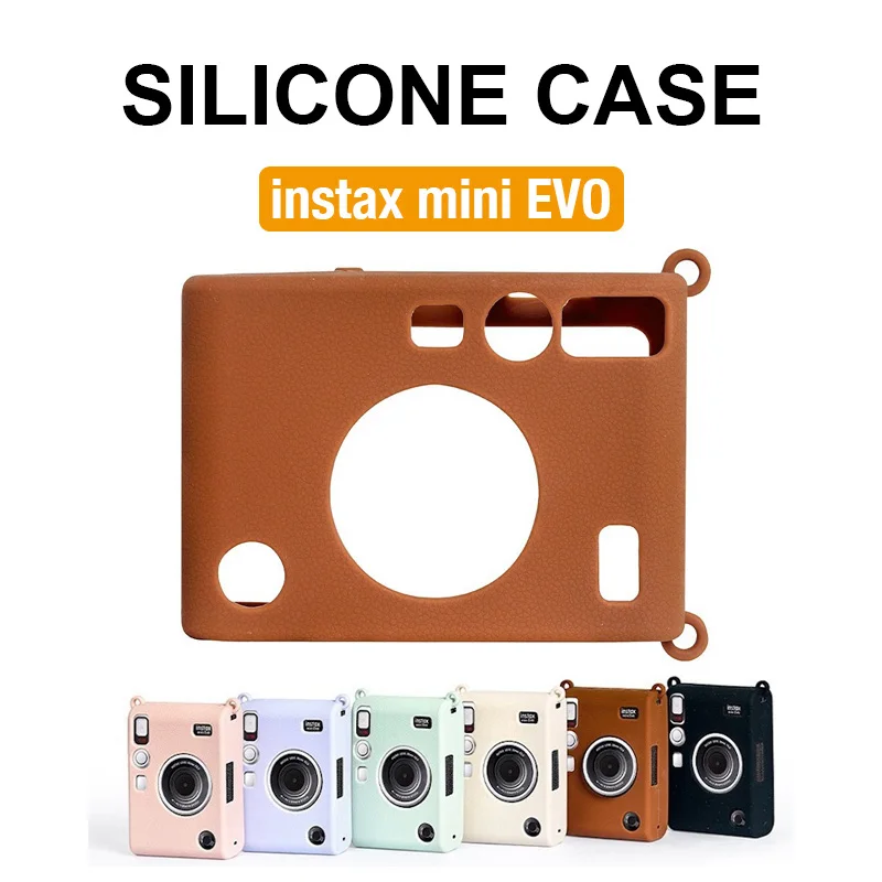 

Instax Mini EVO Silicone Camera Case Soft Protective Case CAA75