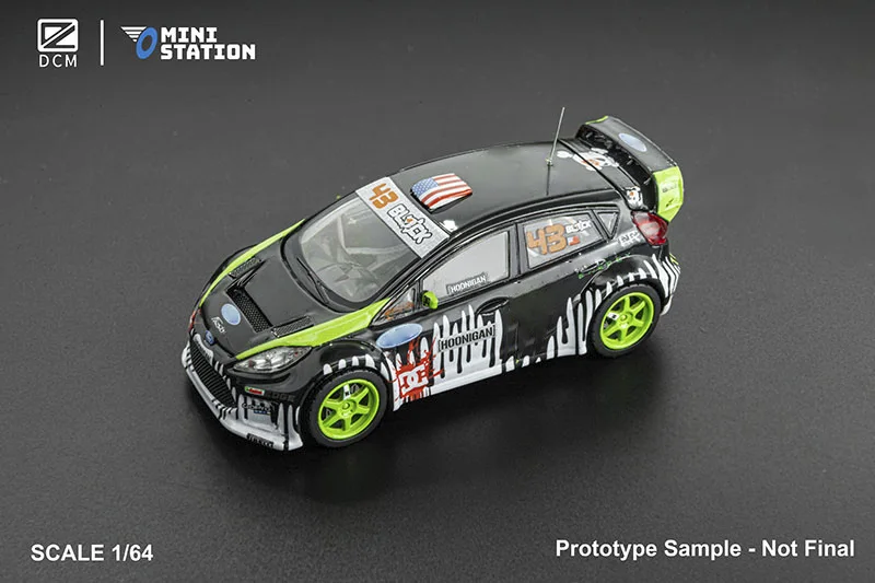 

Mini Station x DCM 1:64 Fiesta ST Block43 Diecast Model Car