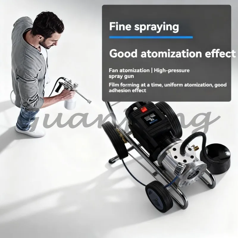 High Pressure Airless Electric Paint Sprayer, High Power Latex Paint Spraying Machine