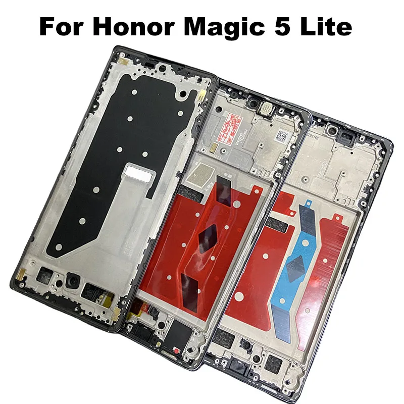 Middle Frame For Huawei Honor Magic5 Lite Front Bezel Lcd Holder Rear Plate Chassis Magic 5 Lite Replacement