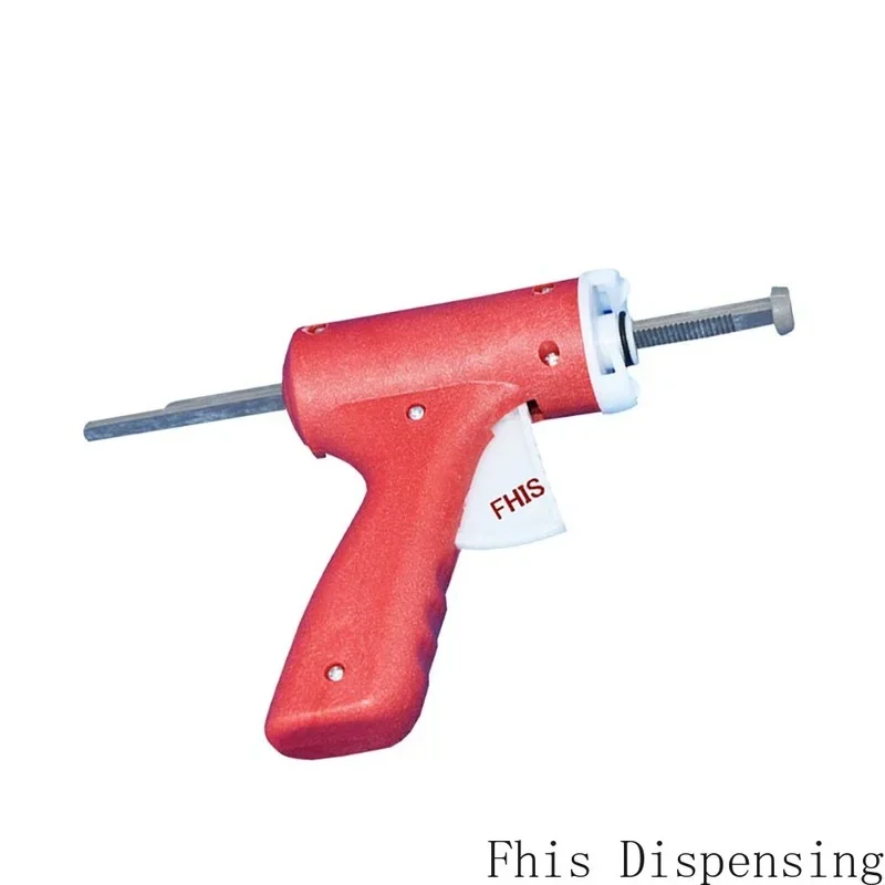 

10ml Manual Syringe Gun Single Liquid Glue Gun 10cc Common 1pcs+10cc Cones 1pcs+Dispensing Tips