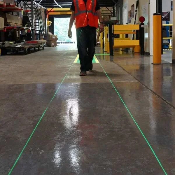 2025 Premium Products IEC Virtual Line Floor Laser Level Line Lights Industrial Laser LED Beam Lights Red/Green Laser Projector