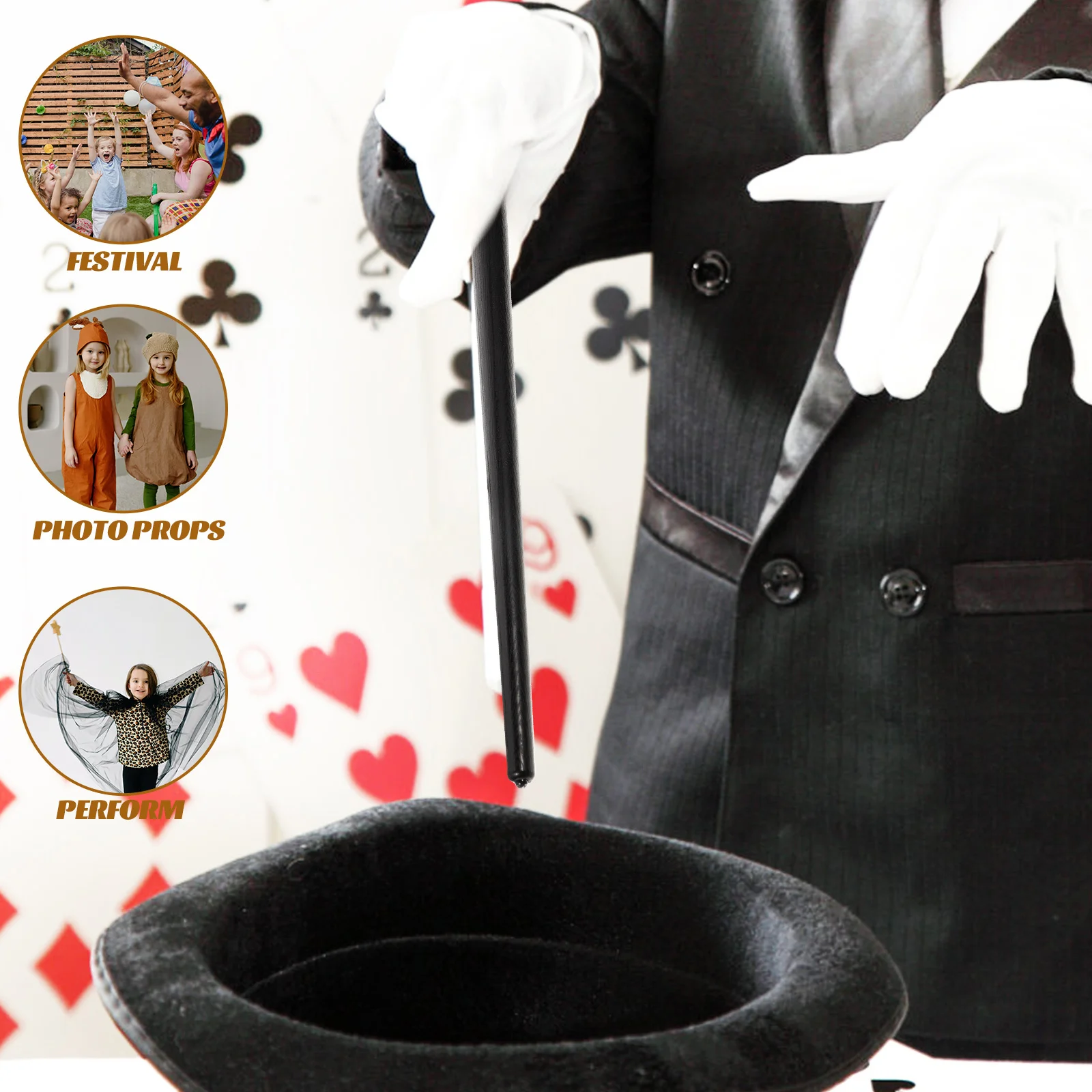 Różdżka Kostiumowa na Halloween, Świecąca, Dźwiękowa, Podświetlana, dla Dzieci, na Imprezę Halloweenową, Występ Sceniczny, Rekwizyt, Różdżka Wróżki