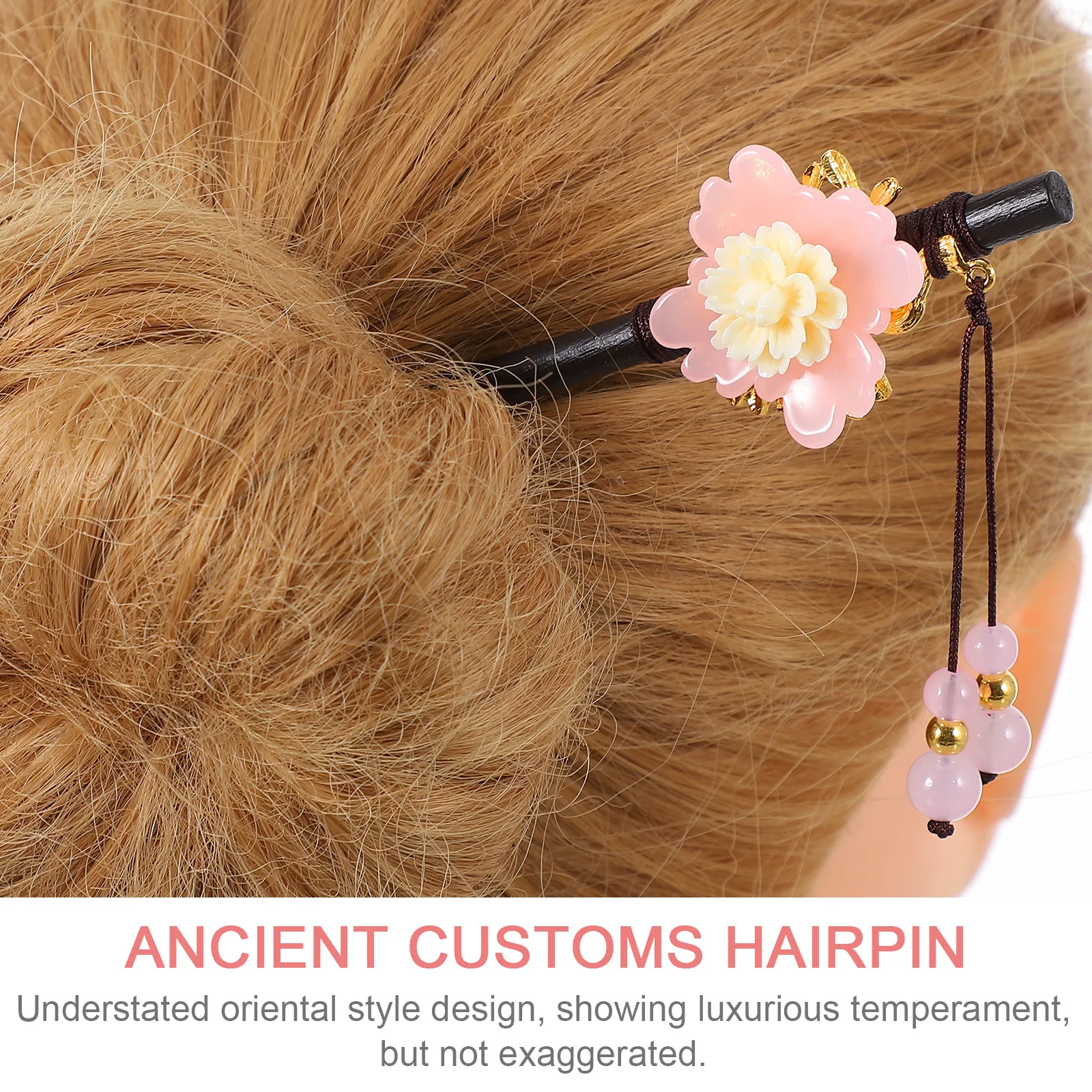

New Chinese Hairpin Decorations Ancient Oriental Medieval Accessories Black Pins