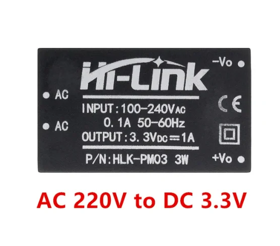 1PCS HLK-PM01/03/12/24 220v to 3.3/5/12/24V AC-DC Isolated Power Module