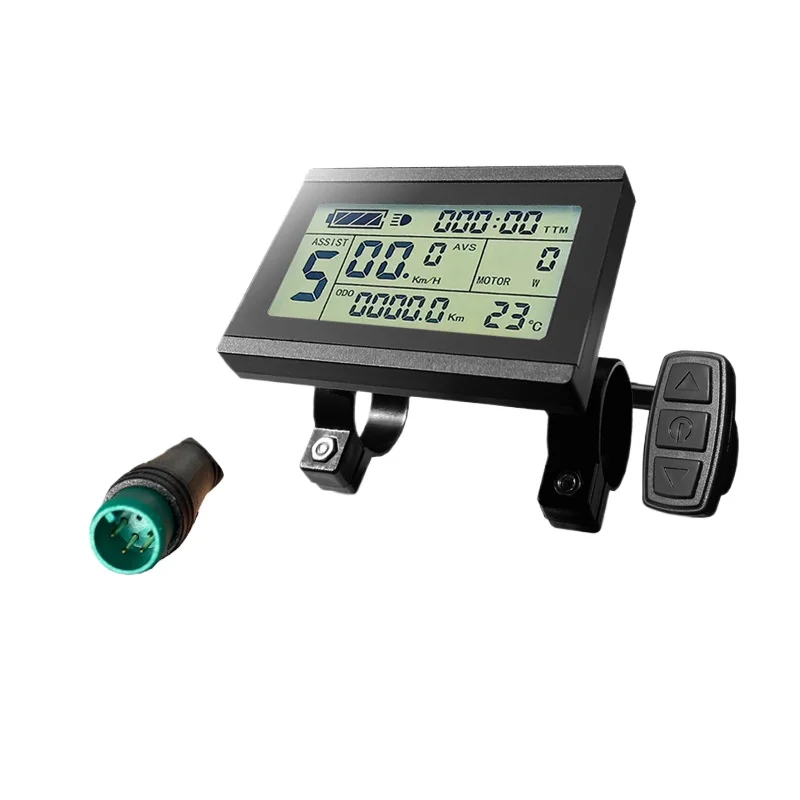 

Electric Bicycle Assist Conversion Kit - Compatible for Kunteng KT-LCD3 LCD Dashboard Waterproof Connector