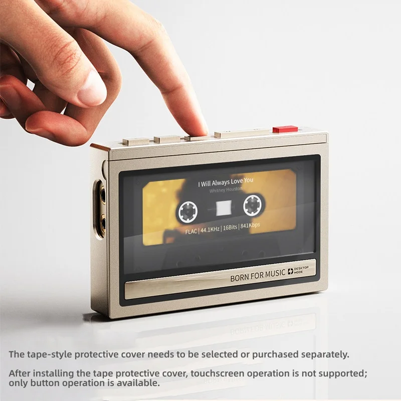 

Защитный чехол для MP3-плеера M21 с дизайном в стиле ретро-магнитной ленты, портативный защитный чехол для плеера, аксессуары для Walkman, подарок