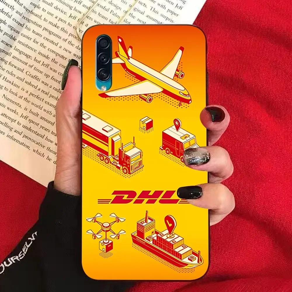 DHL Hot Express 50th Anniversary Phone Case For SamsungA10 A11 A12 A13 A20 A21 A22 A30 A31 A32 A40 A52 A53 A70 A71 A72 A73 Shell