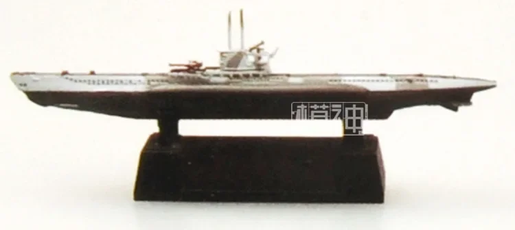 1/700 WWII German DKM U-boat Type VII C Submarine Military Assembly Warship Model 87009