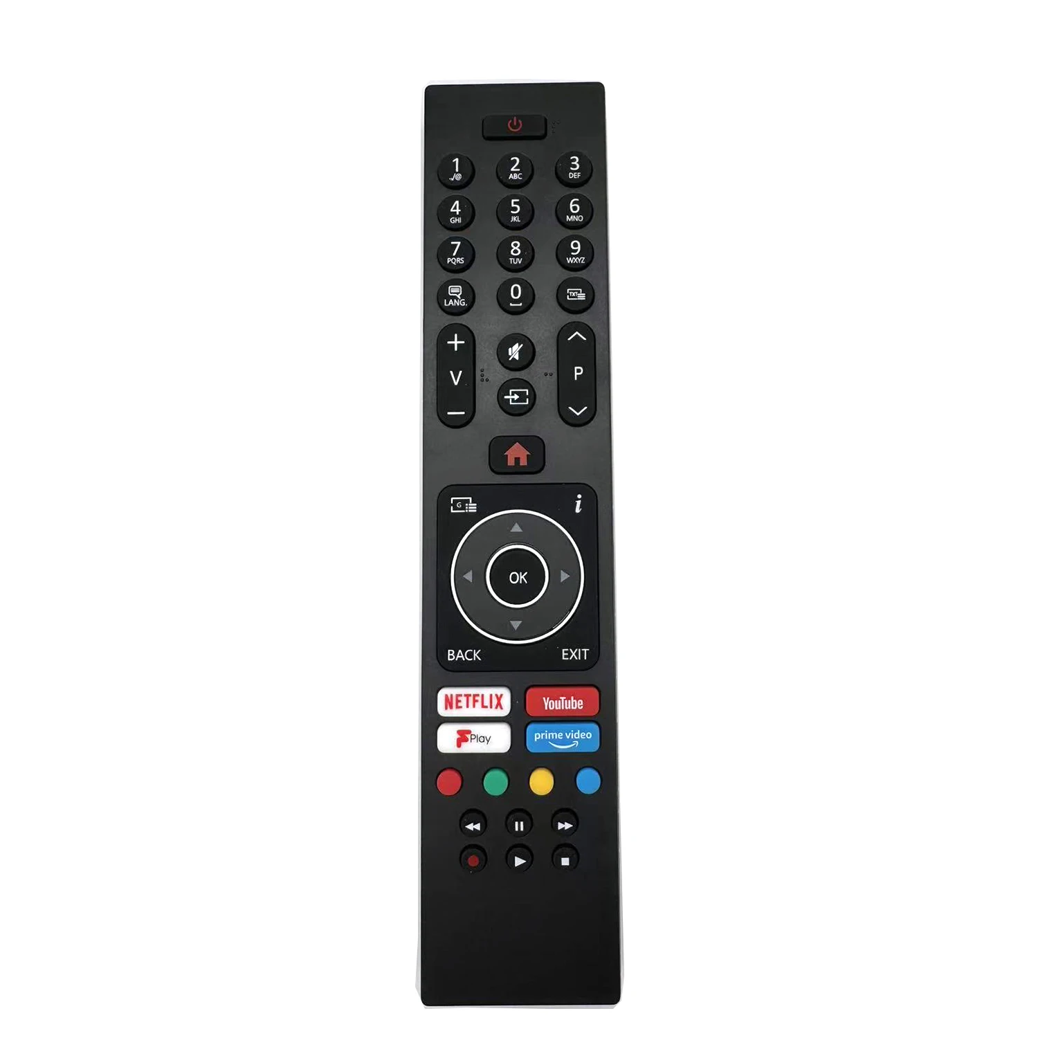 RC43137P Replacement Remote Control for RC43137 RC43135 RC43135P L32SHE19 P50UPA2029A 49-EB-FHD 49-E