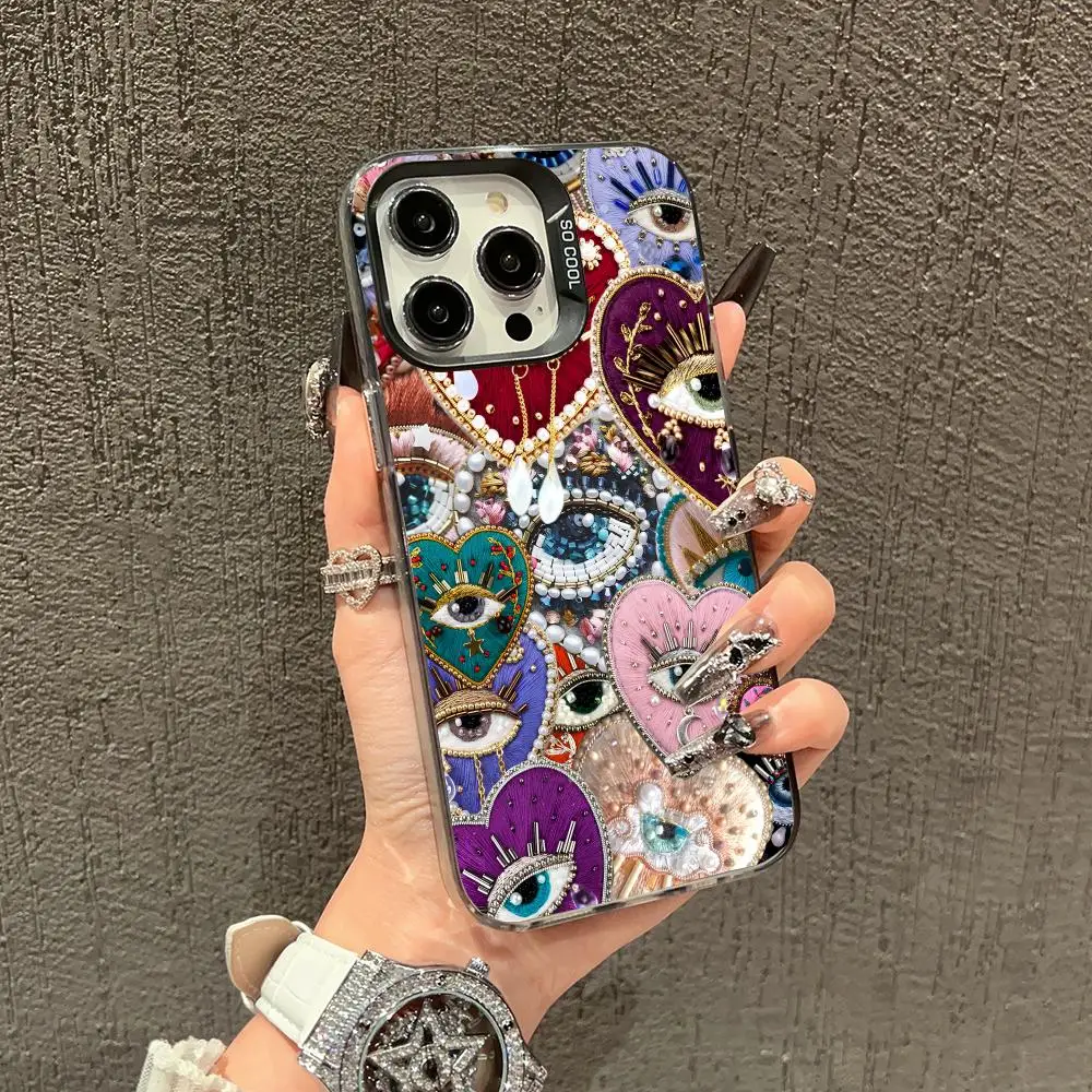 

This retro-style case is suitable for iPhone 16 17 15 14 13 12 11Pro/ Max/Plus anti-fall and shock-proof rear cover high quality