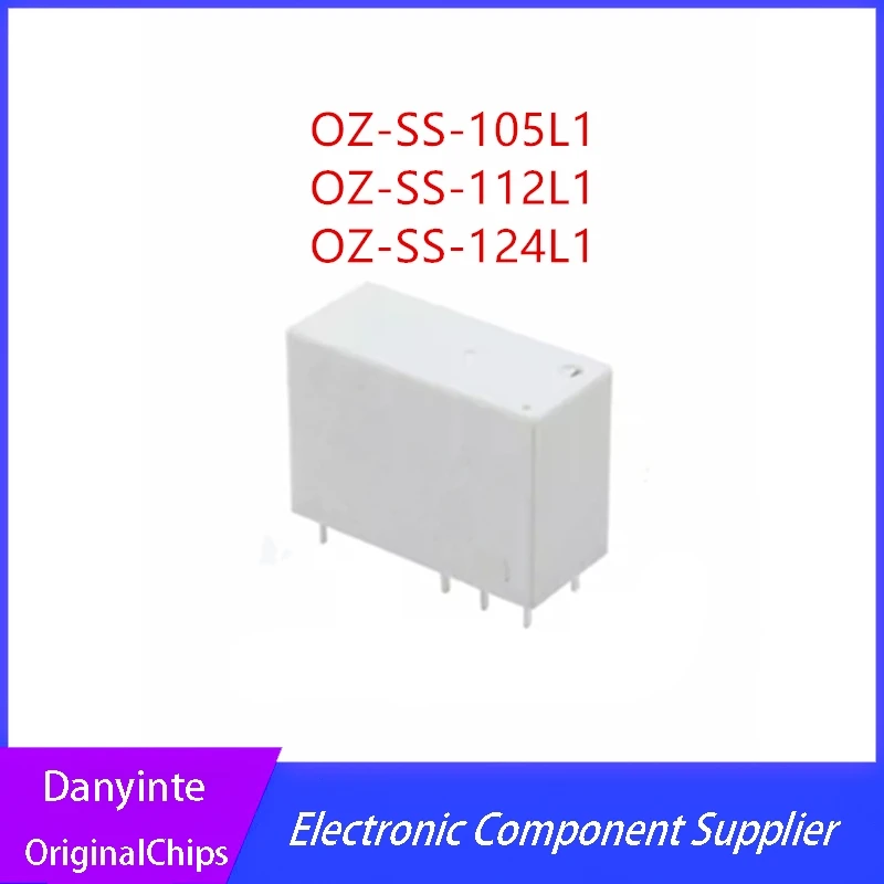 Новое реле мощности 10 шт./лот OZ-SS-105L1 5 В постоянного тока OZ-SS-112L1 12 В постоянного тока OZ-SS-124L1 24 В постоянного тока 16 А 8 контактов Новое реле мощности 10 шт./лот OZ-SS-105L1 5 В постоянного тока OZ-SS-112L1 12 В постоянного тока OZ-SS-124L1 24 В постоянного тока 16 А 8 контактов