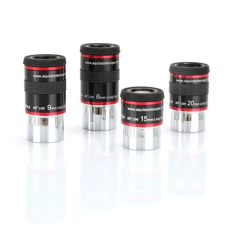 عدسة تلسكوب أكويلا UW 1.25 بوصة 6/9/15/20 ملم FOV68 FMC