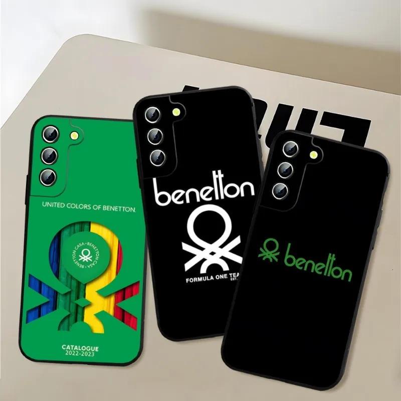 Clothing Brand Benetton Phone Case Silicone For Samsung A23 A13 A03S A52 A53 A51 A12 A50 A33 A22 A31 A40 A32 A21 A81 A73 Cover