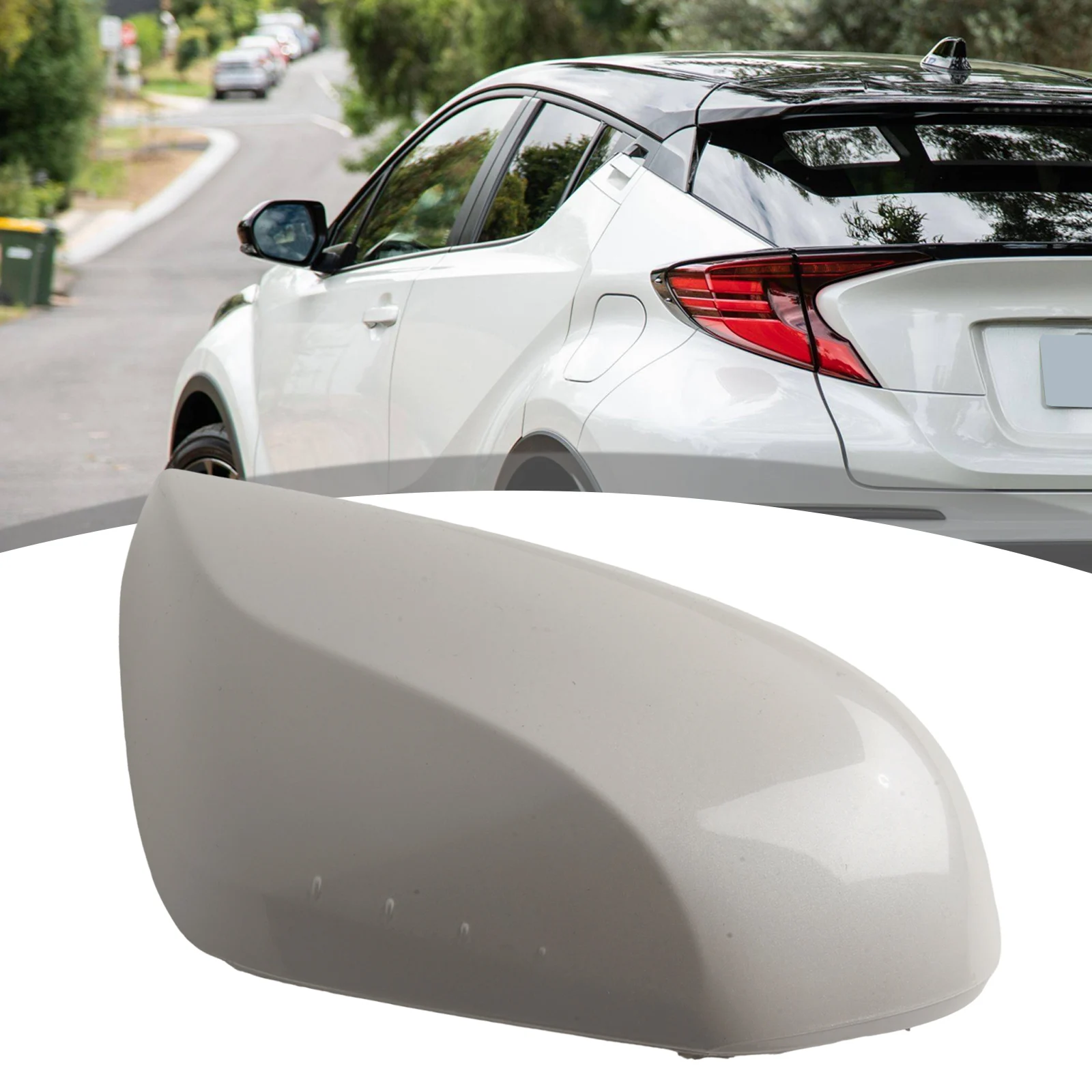Mirror For Cover For Cap Built to MatFor Ch For Toyota For C-HR 2018 Through 2022 FaFor Ctory Installed Mirror Housing Geometry