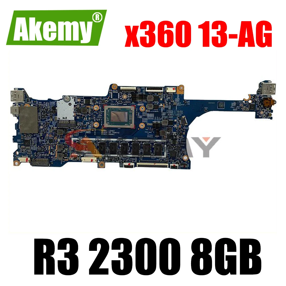 

For HP 13Z-AG 13M-AG 13-AG Laptop Motherboard 17885-2 L26110-601 L26110-001 TPN-W133 R5 R7 RAM-8GB X360 Tested OK