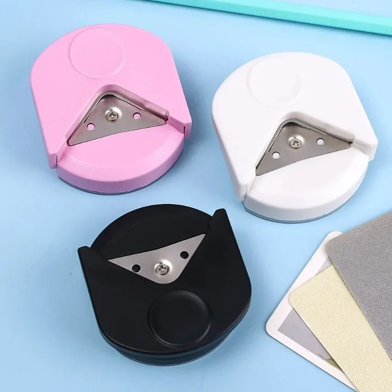 Mini Portable Corner Rounder Paper Punch Card Photo Cutter Machine Paper Trimmer DIY Craft Scrapbooking Tools School Supplies