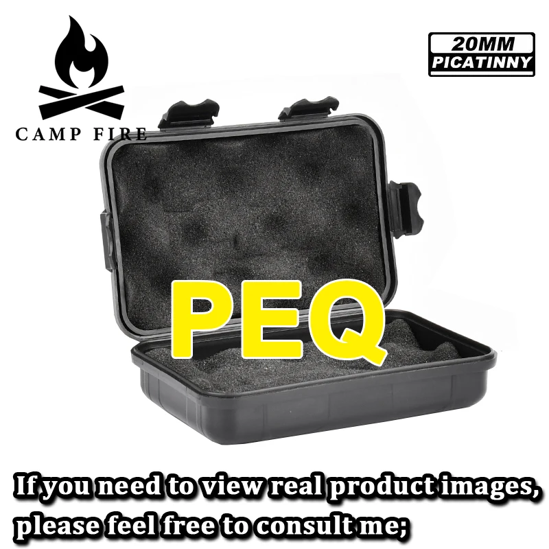 

Battery box PEQ15 PEQ Red Green Blue Lighting LED Light Beam Mark Flashlight Storage Box Fit 20MM Rail