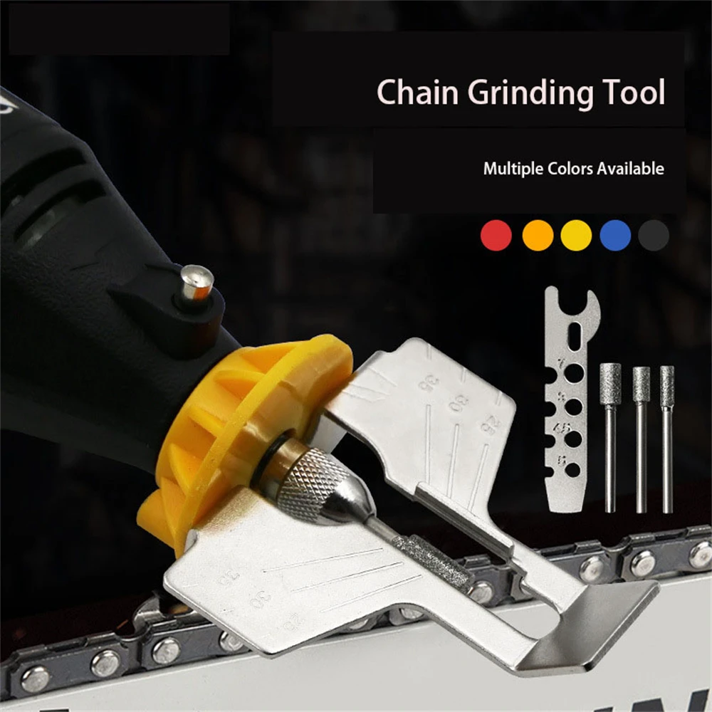 Polishes Chain Saw Tooth  Accessories Set Best Chainsaw Sharpener Grinding Machine Electric Grinder Sharpening Tools Attachment