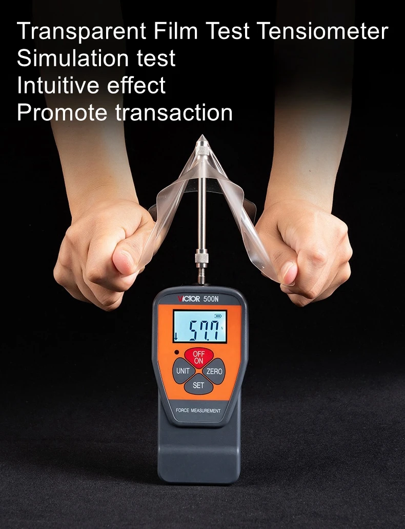 Automotive invisible car coat test tool transparent film puncture machine tensile meter puncture resistance demonstration props