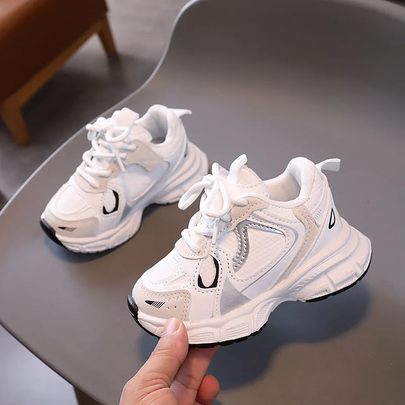 Child Breathable Sportsshoe2026spring New Retro Girlsoft Soled Single Shoecasual Girl Slip Campus Students Versatile Runningshoe