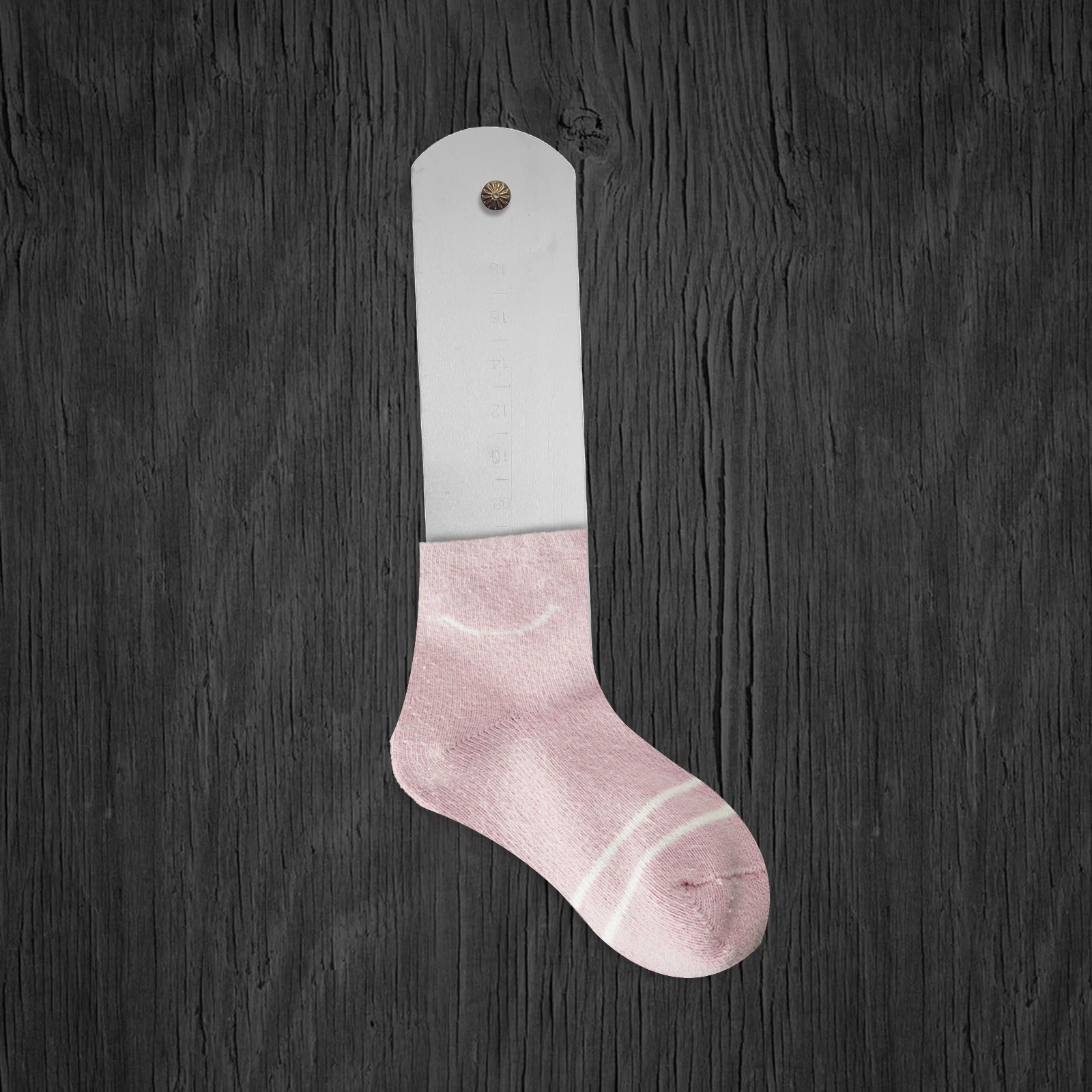 

s Sock Shaping Board Heat Transfer Metal Silver Aluminum Easy Embroidery Tool Fixed Plate Baby Children Sock Inserts Template