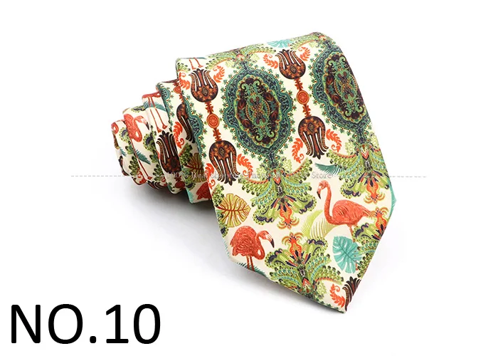 Einzigartiges Design für Herren, weiche Seidenkrawatten, Hausgesicht, Blumenansicht, Muster, Zeichnungsstil, braun-weiße Krawatte für Party, Hochzeit, Neuheitsgeschenk – Detail 10