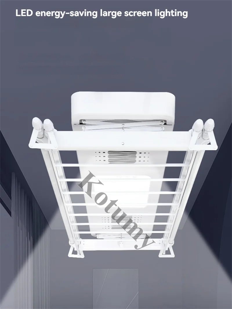 Multifunction Electric Clothes Hanger Intelligent Remote Control Household Lifting Clothes Dryer Balcony Four Pole Telescopic