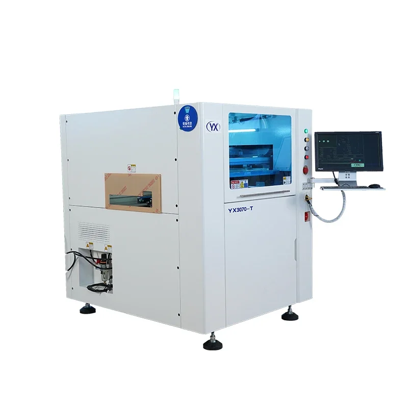 YX3070-T Automatic Screen Printing Machine Smt Smd Pcb Making Circuit Board Silk Screen Printing Screen Printers Machine