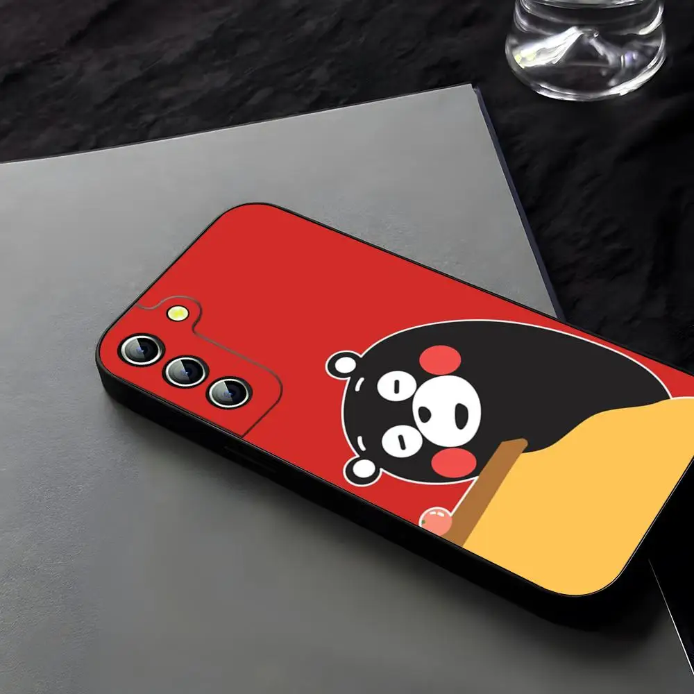 Kumamon Phone Case for Samsung Galaxy S24 S23 S22 S25 S21 Ultra Fe Plus M54 A34 A16 A54 A24 A53 Coque