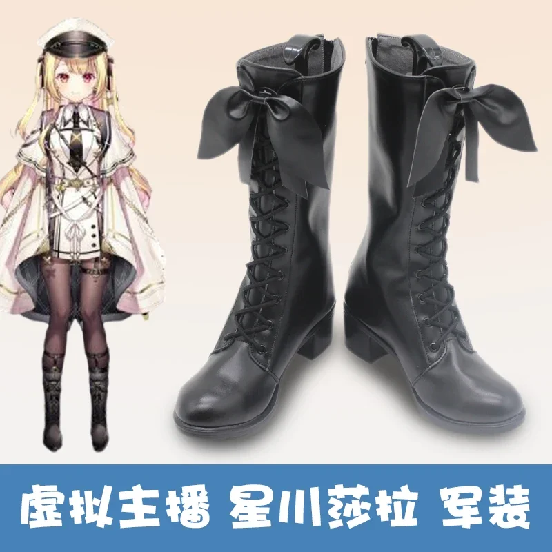 FC6VTuber Hoshikawa Sara คอสเพลย์ Sara CosplayBoots บทบาทเล่นชุดสําหรับ Hallowmas Carnival ผู้ใหญ่ผู้หญิงผู้ชาย @ FC8!