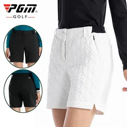 Women's Golf Clothes Down Cotton Warm Golf Shorts Ladies Winter High Waist Trousers Girls Thick Windproof Tennis Sports Shorts