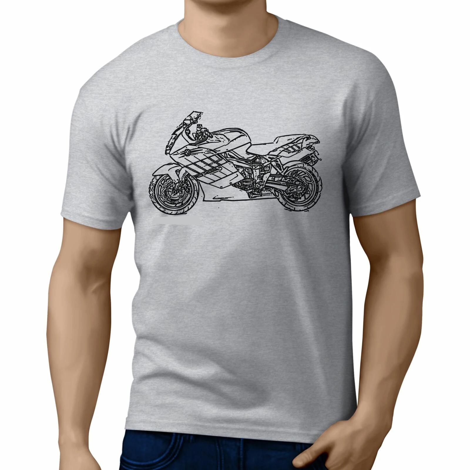 

JL Illustration For A K1200S Motorbike Fan T-shirt