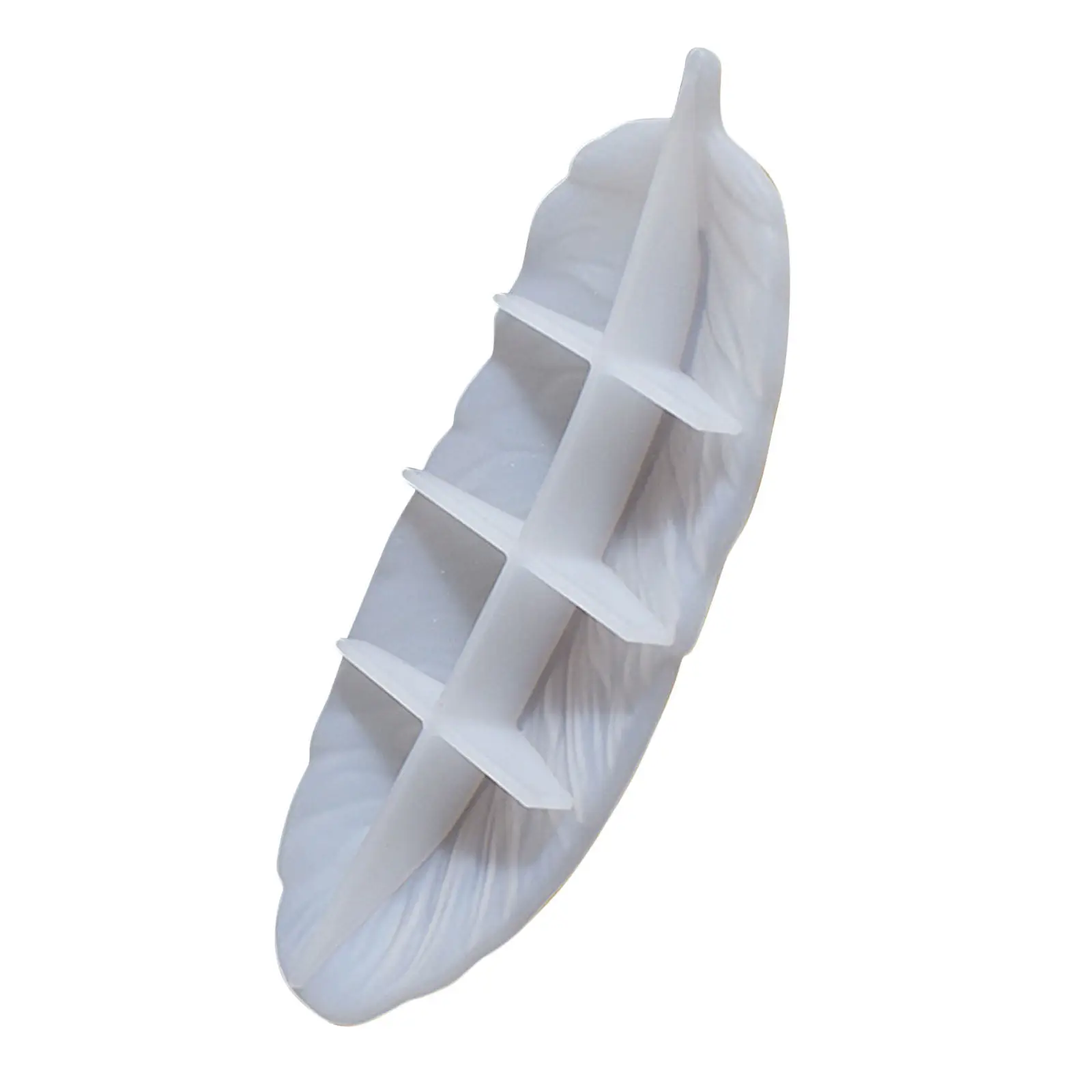 

Силиконовая форма для подноса в виде листа, форма для литья из смолы в виде пера, для самостоятельного изготовления подносов из эпоксидной смолы, держателей для украшений, декора для дома, форм для поделок