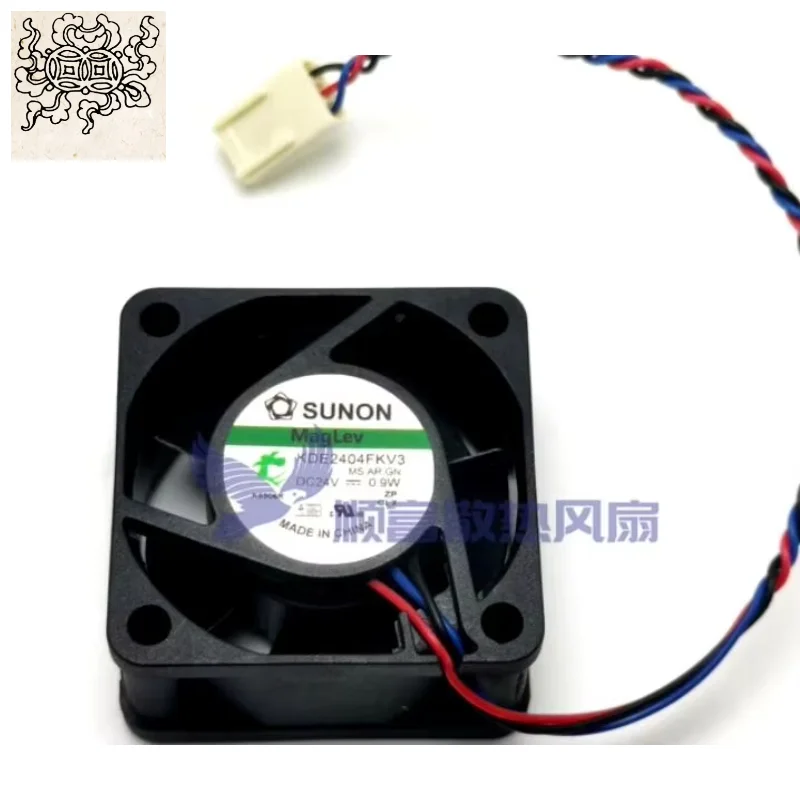 

Ltsf For SUNON KDE2404FKV3 DC 24V 0.9W 40x40x20mm 3-Wire Server Cooling Fan