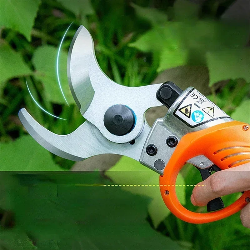 450W Electric Rechargeable Scissors Pruning Shears Tree Garden Tool Branches Pruning Tool  Lithium Battery