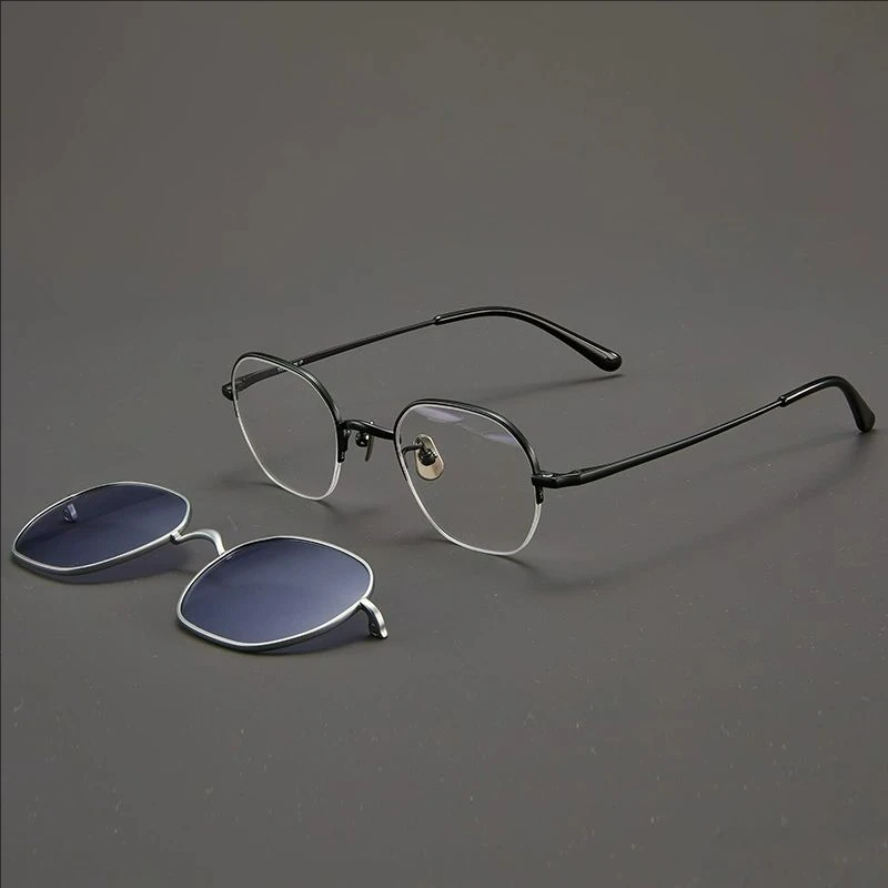 Magnetic Clip Second Change Sunglasses Switch Sunglasses Men's Fashion Trend Women's Outdoor Street Photography Glasses